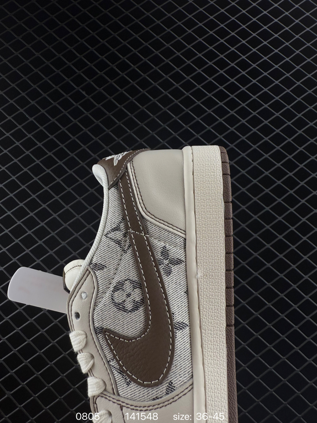 Fragment x Travis Scott x LV Air Jordan 1 Low